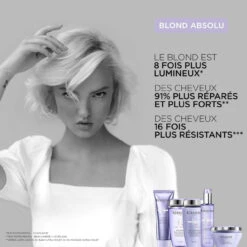 Fondant Cicaflash Blond Absolu Kérastase 250ml -Produits de Coiffure Magasin 3474636692361 3 04232.1684846746