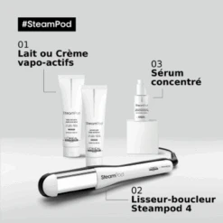 Pack Steampod 4 Cheveux Épais L'Oréal Professionnel -Produits de Coiffure Magasin Sans titre 4 69526.1684922404